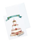 Watercolor Wedding Stationery and Notecard Set (going to the chapel)