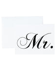 Black and White Wedding Stationery and Notecard Set