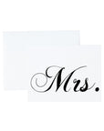 Black and White Wedding Stationery and Notecard Set