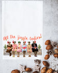 All The Jingle Ladies Kitchen Towel