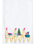 Merry Christmas Alpaca Kitchen Towel