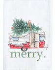 Merry Camper Kitchen Towel