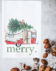 Merry Camper Kitchen Towel