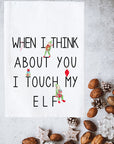 Touch my Elf Kitchen Towel