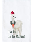 Fa La La La Llama Kitchen Towel
