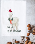 Fa La La La Llama Kitchen Towel