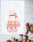 Christmas Fat Kitchen Towel