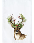 Christmas Stag Kitchen Towel