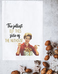 Jolliest Elf Kitchen Towel