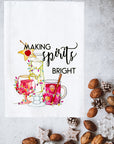 Making Spirits Bright Kitchen Towel