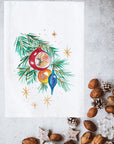 Vintage Ornaments Kitchen Towel