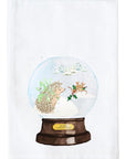 Animals Snow Globe Kitchen Towel