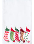 Stockings In A Row Kitchen Towel