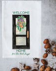 Home for the Holidays Modern Door Kitchen Towel