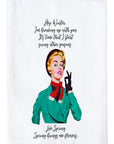 Hey Winter Kitchen Towel