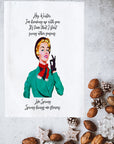 Hey Winter Kitchen Towel