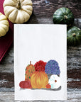 Pumpkins and Mums Kitchen Towels