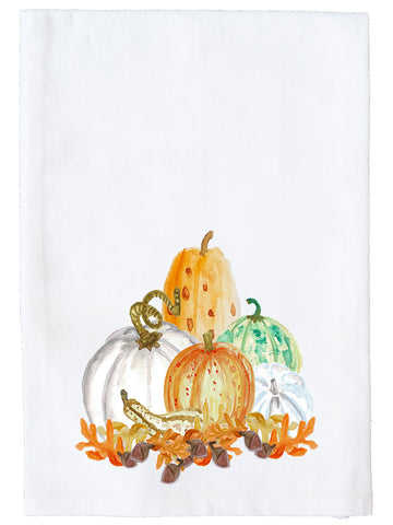 Pumpkin Fall Display Kitchen Towel