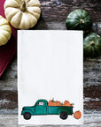 Pumpkin Truck Kitchen Towel