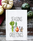 Seasons Greetings Kitchen Towel