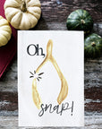 Oh, Snap! Kitchen Towel