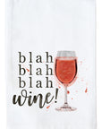 Wine, Blah Kitchen Towel