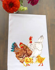 Chicken Family Kitchen Towel