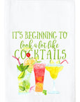 It's Beginning to Look a Lot Like Cocktails Kitchen Towel