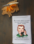 Cat's Birthday Party Kitchen Towel