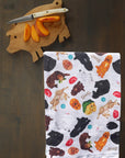 Doodle Collage Kitchen Towel