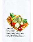 Organic Donuts Kitchen Towel