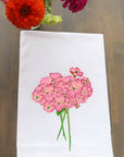 Geraniums Kitchen Towel