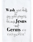 Jesus & Germs Kitchen Towel