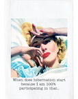 Hibernation Kitchen Towel
