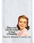 Where I Come In Kitchen Towel
