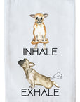 Inhale Exhale Kitchen Towel