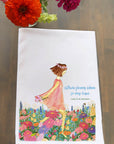 Lady Bird Johnson Kitchen Towel
