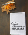 Lose my Mind Kitchen Towel