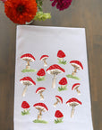 Mushrooms Collage Kitchen Towel