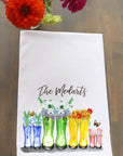 Multi Flower Boots Kitchen Towel