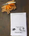 Church Mice Kitchen Towel