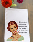 Not Dog Person Kitchen Towel
