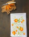 Orange Collage Kitchen Towel