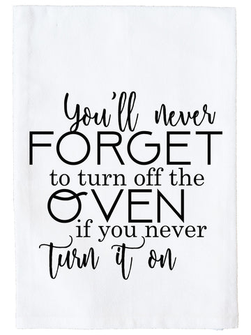 You'll never Forget Kitchen Towel
