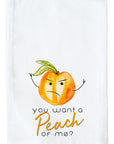 Peach of Me? Kitchen Towel