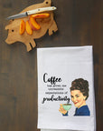 Coffee Productivity Kitchen Towel