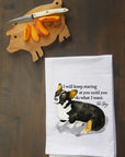 Staring At You Kitchen Towel