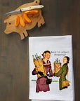 Back to School Shopping Kitchen Towel