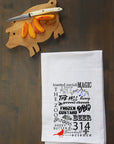 Saint Louis Collage Kitchen Towel