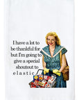 Shout Out To Elastic Kitchen Towel